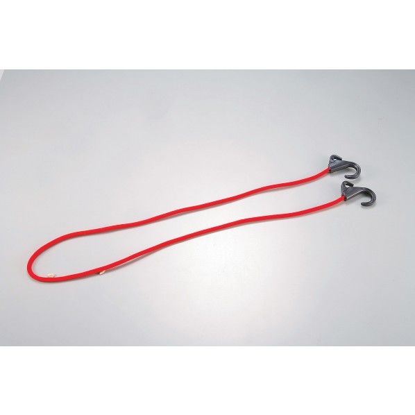 キャプテンスタッグ キャリー用フック付コード 120cm レッド M-1970 1個