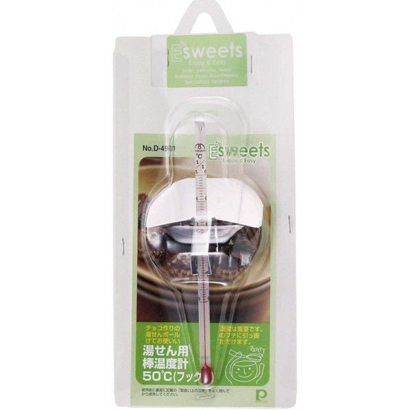 EEスイーツ 湯せん用棒温度計50度