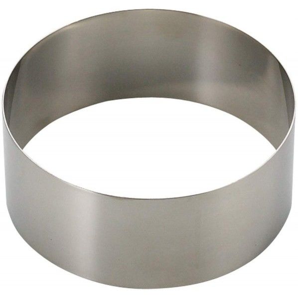 EEスイーツ ステンレス製セルクル型 122×50mm D-4927 1個