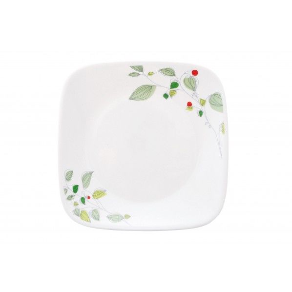 コレール グリーンブリーズ スクエア 大皿 J2213-GB 265×265mm CP-9271 1個