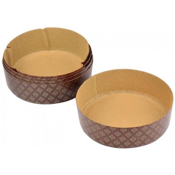 EEスイーツ 紙製デコレーションケーキ焼型 19cm 190×60mm D-4584 1個