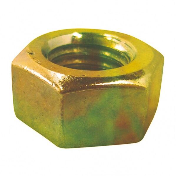 ( ナット ) クロメート 六角ナット (1種) [ 鉄 ] (規格) W5/16 x (高さB) 6.5mm 10175847 18個