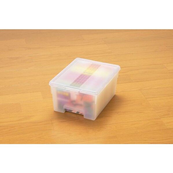 システムボックススリム浅型 クリア 1個