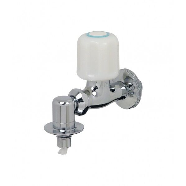 日曜日のお父さん 洗濯機用水栓 (ワンタッチ接続 ツバつき 安心ストッパーつき 取付簡単) 呼13 取付ネジ:PJ1/2 GA-LA006 1ヶ