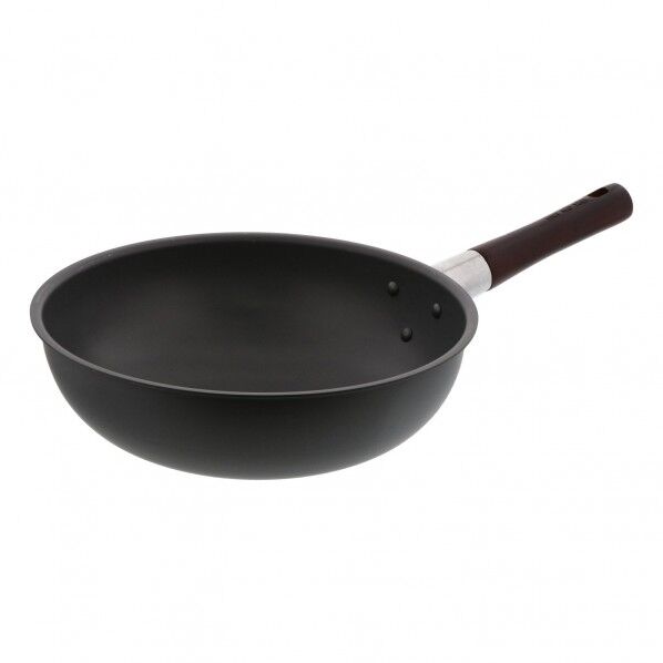 匠の極 硬質アルマイト加工 北京鍋 32cm 34×55.5×13cm 深さ11.1cm ND-8871 1個