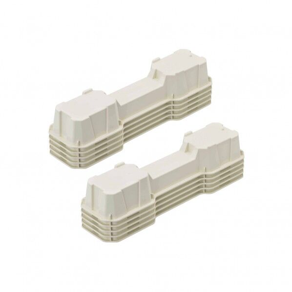 ガオナ 室外機用置台 エアコン用 10個 (コンパクト 軽量) GA-KW018 10個