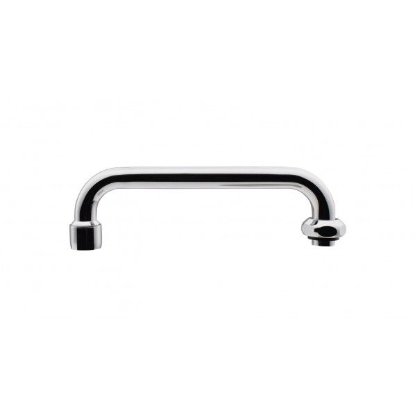 ガオナ 泡沫Uパイプ 水ハネ防止 (長さ170ミリ 交換 外径16ミリ W26山20ネジ) 長さ170mm GA-HC015 1ヶ