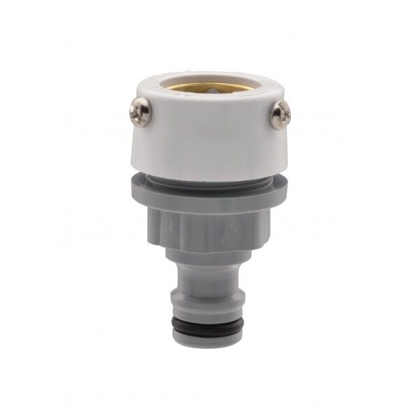 GAONA ガオナ 万能口金 ワンタッチ接続用 (蛇口ニップル ビス止め 呼13の蛇口用) 呼13 GA-QA003 1個...