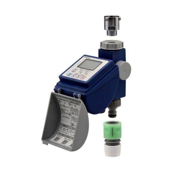 ガオナ 潅水コンピューター (散水タイマー 自動水やり 曜日設定 簡単操作)