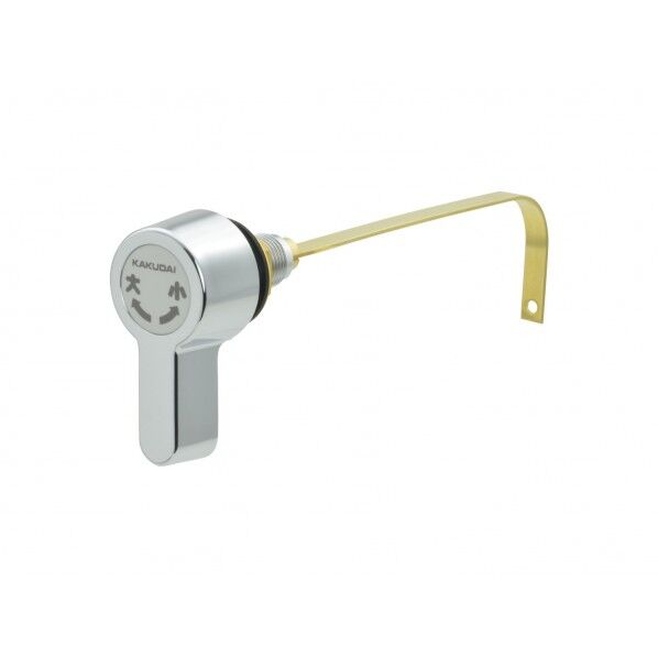 ガオナ トイレ用レバーハンドル 密結ロータンク用 (大小切替付 交換用) クローム GA-NG013 1個