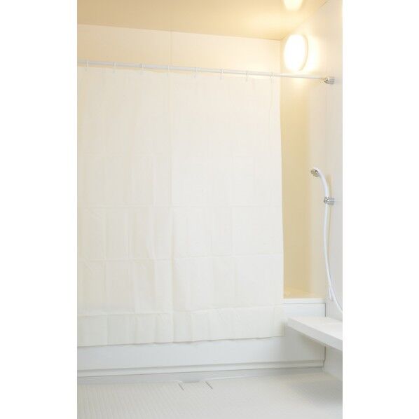 ガオナ ユニットバス用 シャワーカーテン (飛散防止 保湿効果)