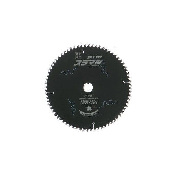 スラマルヨウチップソー 190X72P 190×72P SM-190S 1枚