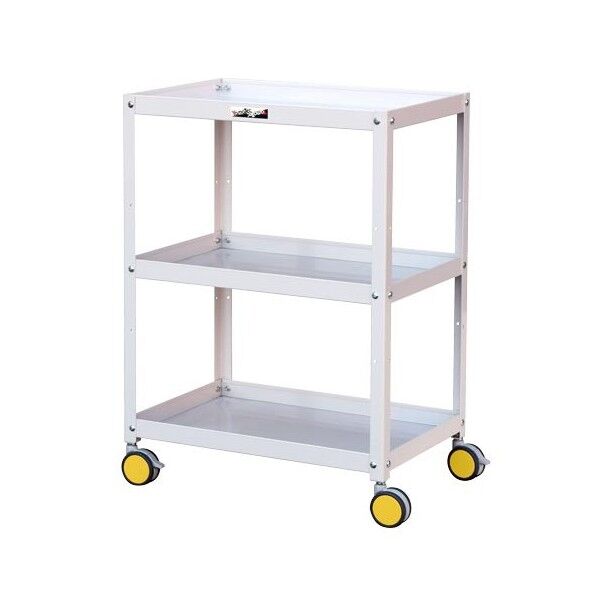 色彩ワゴン 移動式 オープンタイプ3段 W600xD400xH832 CWC-3 1台