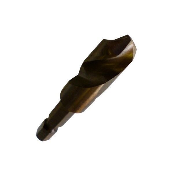 GREAT TOOL 六角軸ショート ステンレス・鉄工用ドリル11．0mm GTSD－11．0 ゴールド 478139219 1本