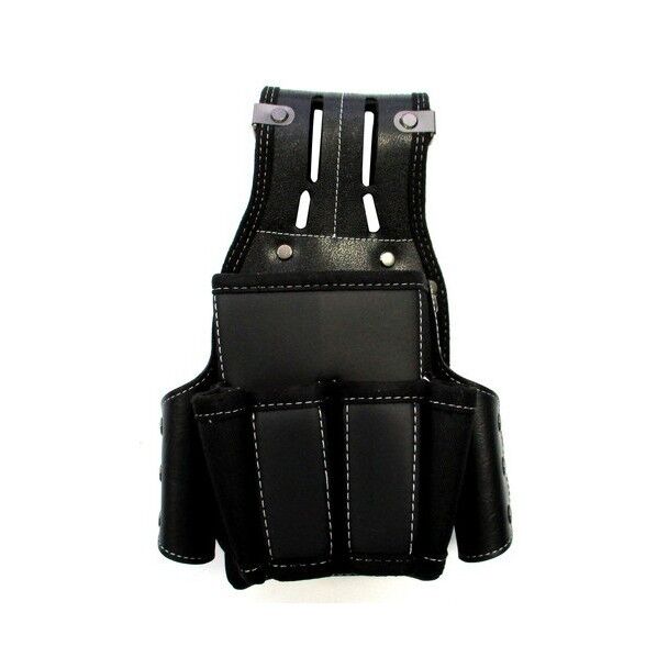 職人作 工具差付 コンパクト腰袋 STC－006 ブラック 254723 1個