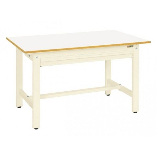 軽量作業台KKタイプ(全面引出し付) アイボリー KK40FZIV 1台