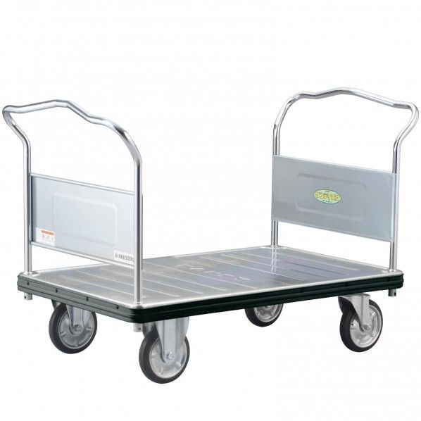 【車上渡し】エコ台車環境適応モデル両ハンドル 750×1200 UDGE-LD 1台