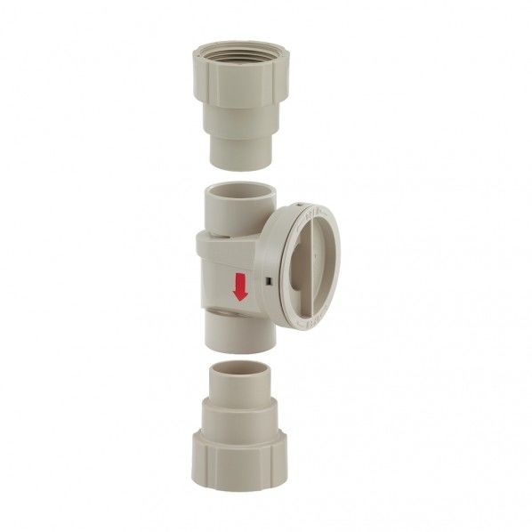 縦引用自封式ドレントラップ(鋼管用) 438-054-25 1個