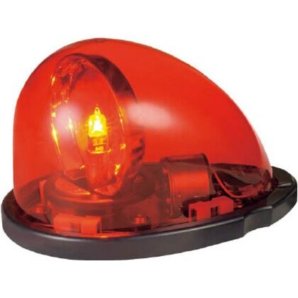 流線型回転灯赤