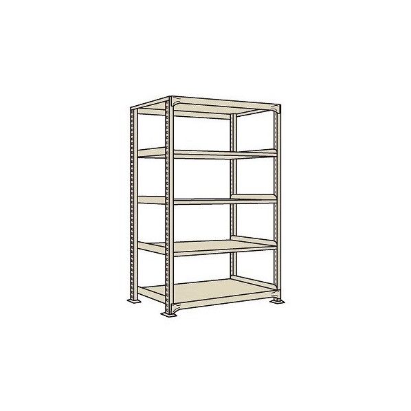 中量棚CW型(500kg/段・単体・高さ2100mm・5段タイプ) CW2755 1台