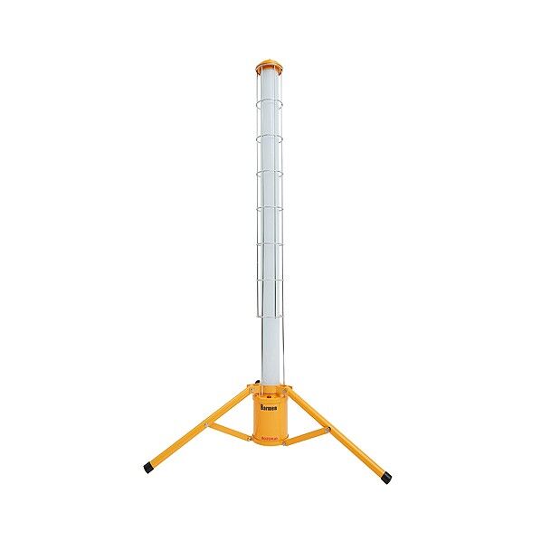 充電式 円柱型LED投光器 Barmen(バーメン) 60Wモデル イエロー 180mm×180mm×1430mm SBMN-60B 1台