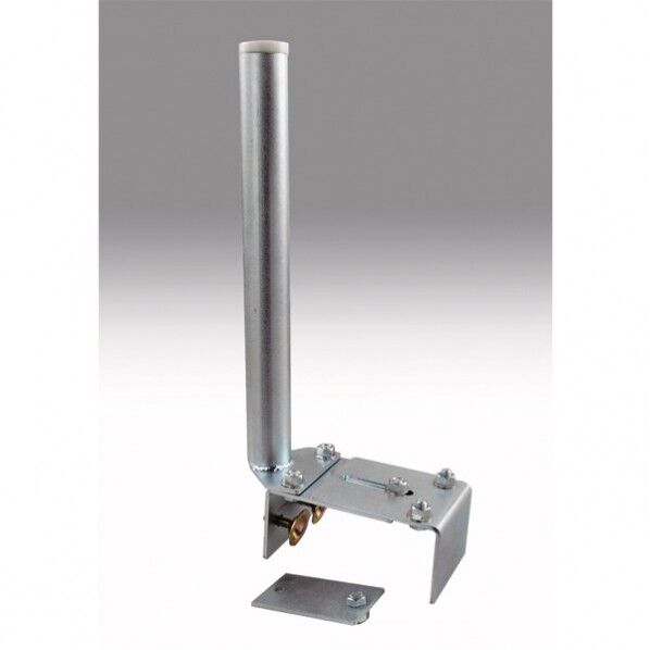 カーブミラー用オプション ブロックはさみ込み金具