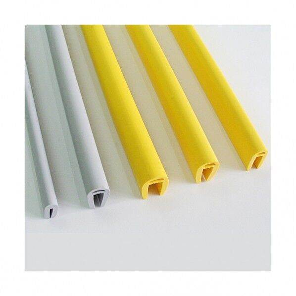 H鋼エッジカバー レモンイエロー 3mm H-03LY 1台