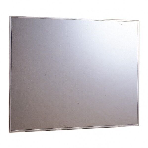 軽量ステンレス製平面ミラー 壁面取付タイプ 450×600mm TM-A 1台