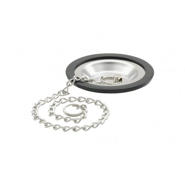 カクダイ シンク用 排水口の止水フタ くさり付き GA-PB077 1個...