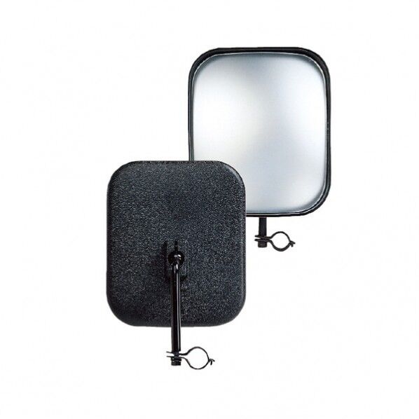 サイド補助ミラー サイドサポートミラー角 黒 150×175 SR-10K 1台
