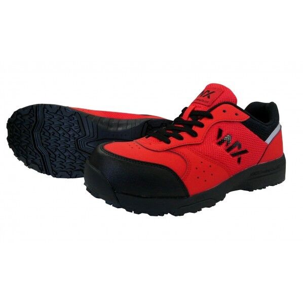 テクシーワークス セーフティスニーカー JSAA A種適合 040 24.5 WX-0001 1足