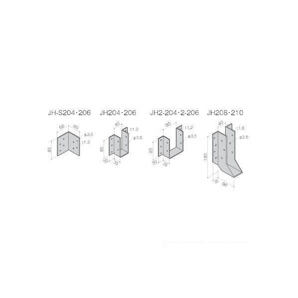 JH204・206 100個