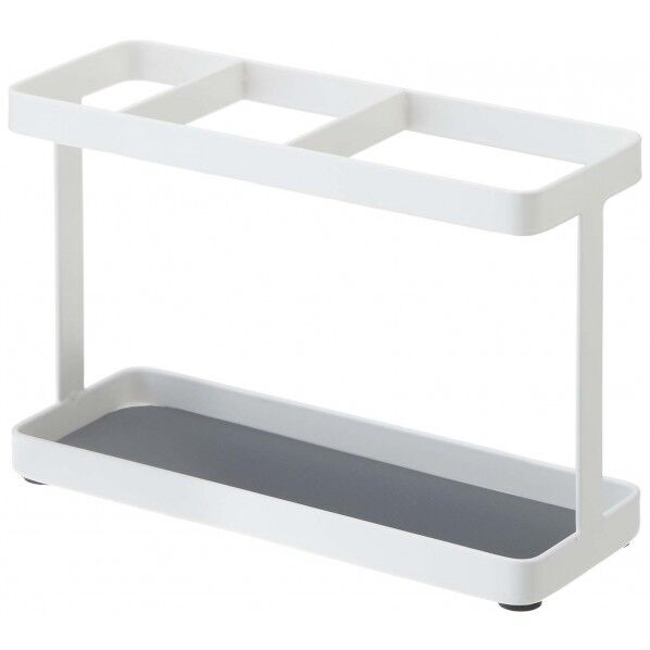 ドライヤー&ヘアーアイロンスタンド タワー 650g ホワイト 2284