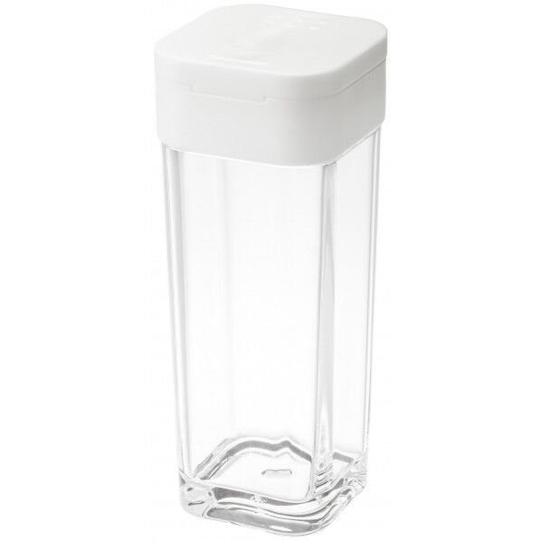 スパイスボトル アクア ホワイト 3.7X3.7X9.5cm 2880 1個