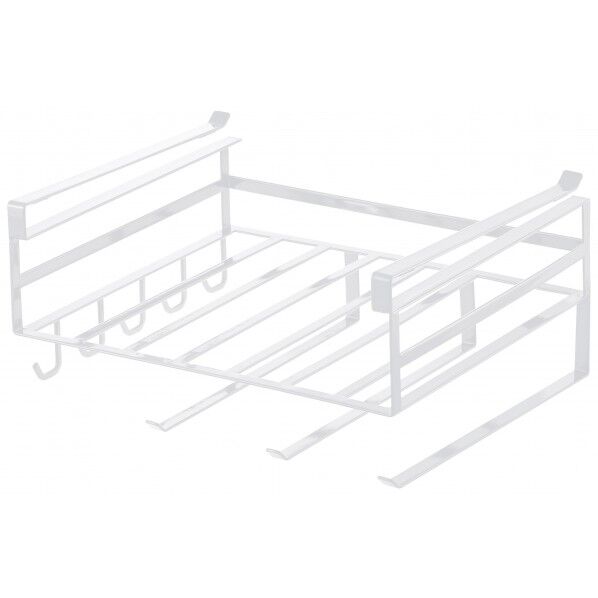 戸棚下多機能ラック タワー ホワイト 2845 1個