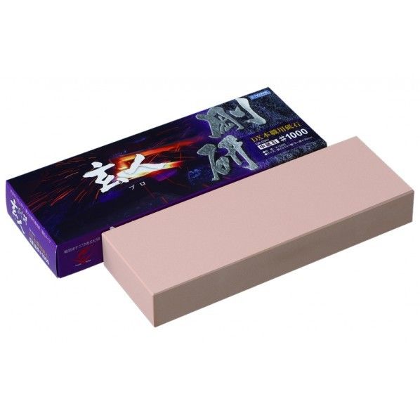 ナニワ 剛研 玄人(プロ) 中砥石 210X75X30 #1000 QA-0341 1