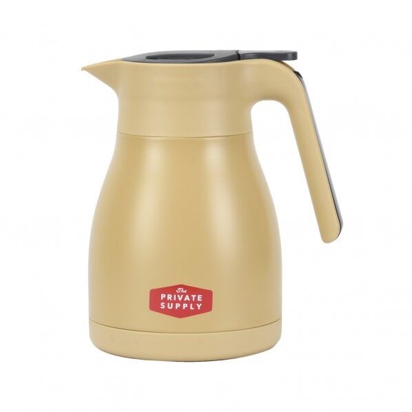 サプライ ステンレスジャグ ベージュ 175×135×200mm 1.0L ND-8281 1個