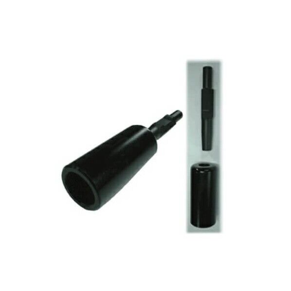 単管打込アダプターB型 17H×355mm内径50φ(孔の深さ80mm) 10115 1個