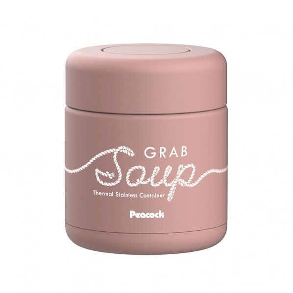 グラブ フードandスープポット マットピンク 87×87×107mm LKD-MA30-PD 1個