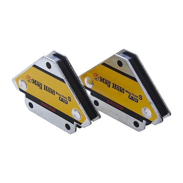 マグホールドS イエロー 80mm×54mm×12mm P-731 2ヶ