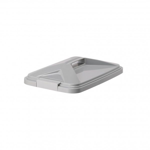 エコン ダストボックス#45 角型 フタ グレー 298×453×85mm DS-220-814-5 1台