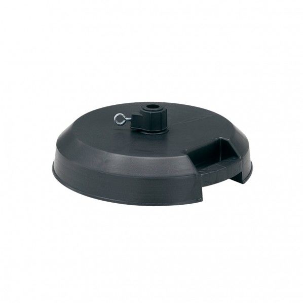 テラモト パラソルベース 2002 φ410×130mm(穴径:φ25~44mm) スチールグレー MZ-651-391-0 1台...