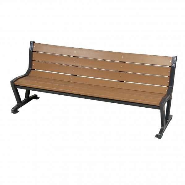 ZWベンチ ZW-1 1800(肘なし) 1800×580×770(SH385)mm BC-304-218-0 1台