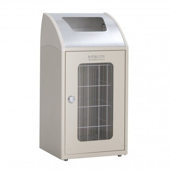 TrimSTF ステン(ミエル) もえないゴミ用 クリーム 470×435×930mm 68L DS-168-522-6 1台