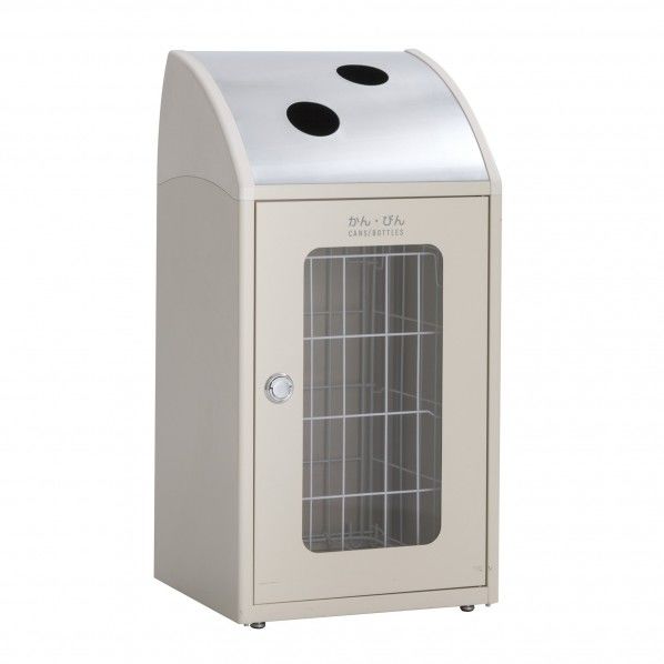 TrimSTF ステン(ミエル) かん･びん用 クリーム 470×435×930mm 68L DS-168-528-6 1台