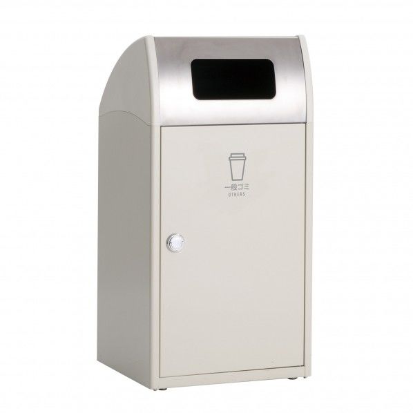 TrimST ステン 一般ゴミ用 クリーム 約470×435×930mm 68L DS-168-910-6 1台