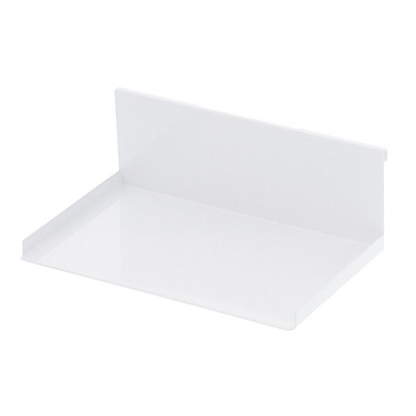 山崎実業 自立式メッシュパネル用 調味料ストッカーラック タワー ホワイト KT-TW FB WH 1個...