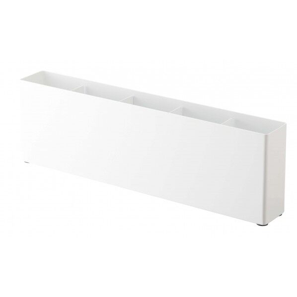 シンク下仕切り付きワイドラック タワー ホワイト 4924 1個