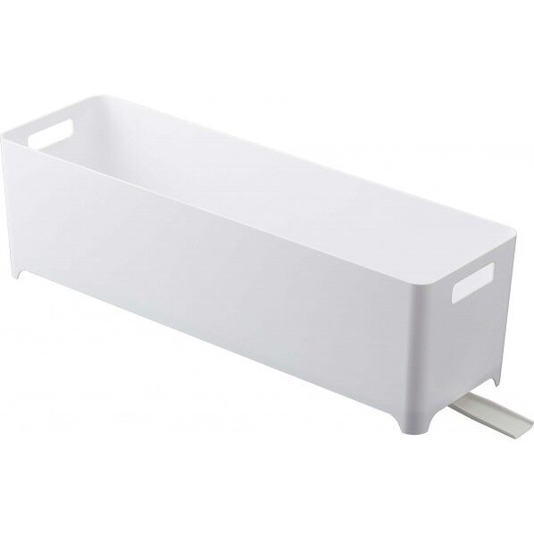 スリム水切りバスケット タワー ロング ホワイト 7.5L 4314 1個