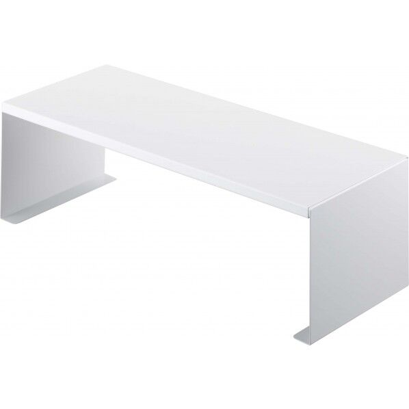 伸縮洗濯機排水口上ラック タワー 1500g ホワイト 4338